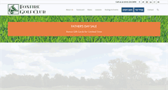 Desktop Screenshot of foxfiregolfclub.com